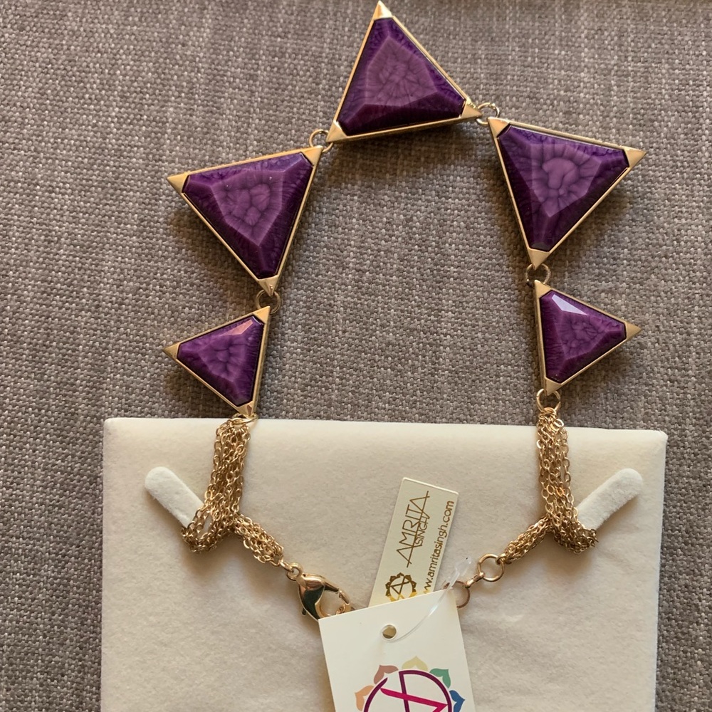 Amrita Singh Reversible Bermuda Bib Necklace - Picture 3 of 8